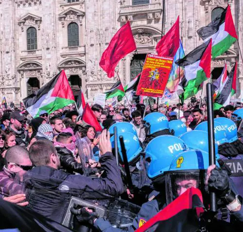 Milano si prepara al 25 aprile: possibili scontri tra pro-Pal e Brigata ebraica