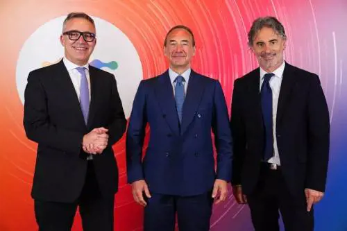 Gianluca Bufo (AD Gruppo Iren), Luca Dal Fabbro (Presidente Gruppo Iren), Moris Ferretti (Vicepresidente Gruppo Iren)