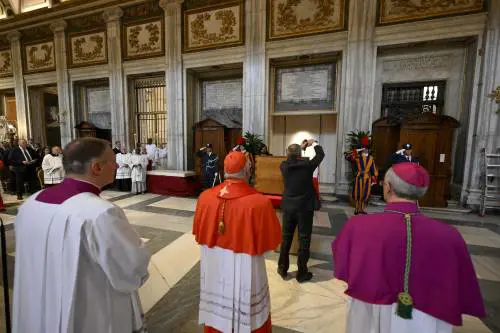 La tumulazione di Papa Francesco a Santa Maria Maggiore