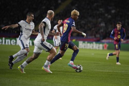 Gol e spettacolo al Montjuic, Barcellona-Inter finisce 3-3
