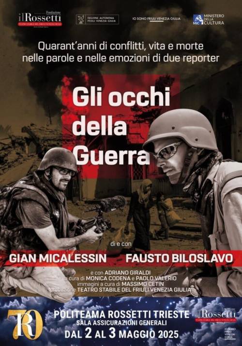 Biloslavo e Micalessin sono gli "Occhi della guerra"