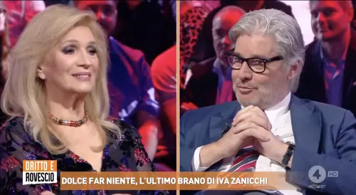 "Hai pensato di farti suora?". Il siparietto tra Iva Zanicchi e Del Debbio