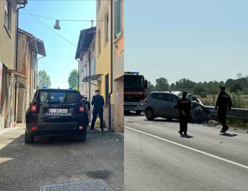 Parma, accoltella la moglie e scappa. Poi muore in un incidente stradale