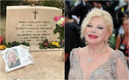 Vandalizzata la tomba di Sandra Milo, la rabbia della figlia: "Spregevoli vigliacchi"