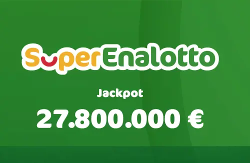 SuperEnalotto: vinti oltre 324mila euro, il Jackpot sale a 27,8 milioni