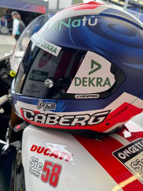 DEKRA entra nel campionato del Mondo FIM MotoE™️ al fianco del team SIC58 con il pilota Raffaele Fusco
