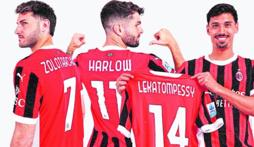I calciatori del Milan con il nome della mamma sulla maglia