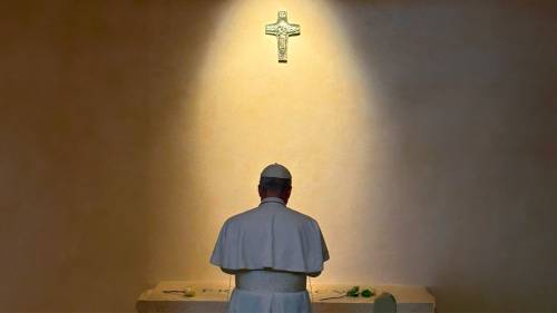 L'omaggio di Papa Leone XIV al predecessore (Fonte: Vatican News)