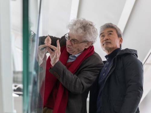 "I miei disegni dialogano con le sculture di Park"