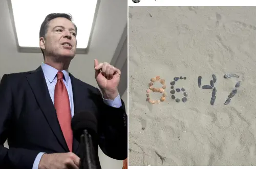La foto e il numero "8647", bufera sull'ex direttore Fbi. "Segnale segreto per uccidere Trump"