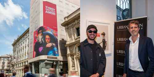 urban vision group porta l arte di tvboy in città omnia vincit amor diventa una mostra urbana digitale