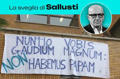 La sveglia di Sallusti - Trump, Ratzinger e le giravolte della sinistra