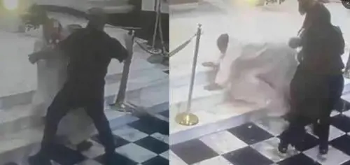 La messa è in ritardo e il prete viene picchiato in chiesa