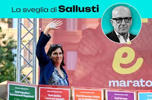 La sveglia di Sallusti - La bufala della Schlein, le case occupate e le borseggiatrici