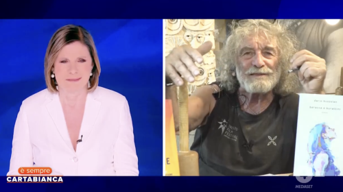 "Non si muoveva più,...". Mauro Corona si commuove in diretta: cosa è successo
