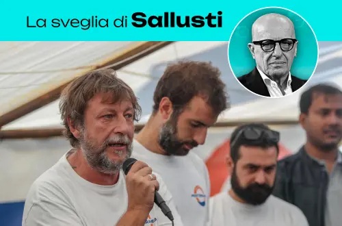 La sveglia di Sallusti - L’inganno di "San" Luca Casarini