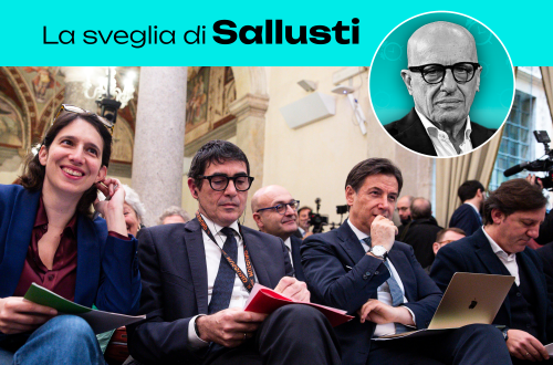 La sveglia di Sallusti - Conte, Schlein e Fratoianni, i banditi della democrazia