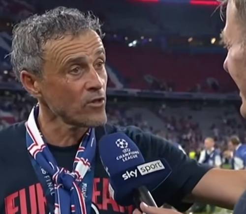 Luis Enrique, Xana e l'unica domanda che farei