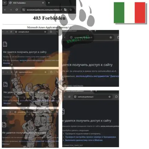 Hacker, attacchi a Comuni e Regioni dal collettivo russo