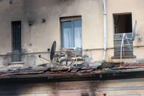 L'incendio di Milano