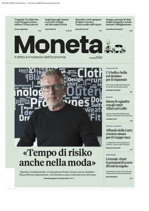 Moneta, la moda cambia bussola. Spettro bolla sul risiko bancario