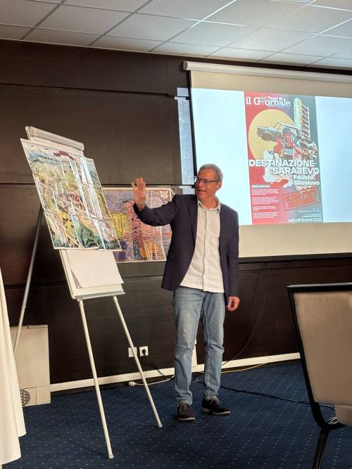 Al via l’Academy del Giornale per giornalisti a Sarajevo: inizia il viaggio con Fausto Biloslavo