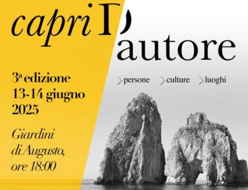 Capri d’autore, via alla terza edizione