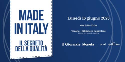 "Made in Italy: il segreto della qualità". L'evento de il Giornale a Verona