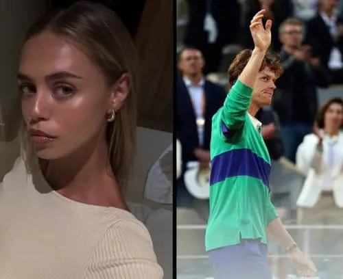 Laila Hasanovic sugli spalti del Roland Garros, chi è la ragazza accostata a Jannik Sinner