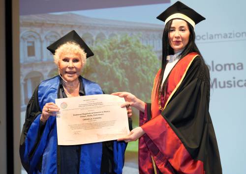 Molta paura, volontà e curiosità. La lezione magistrale di Ornella