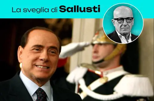 La sveglia di Sallusti - Silvio non è morto