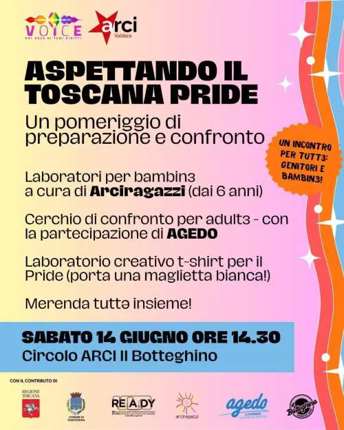 Nel circolo Arci il laboratorio per bimbi di 6 anni in vista del Pride: "L'hanno chiesto le mamme"