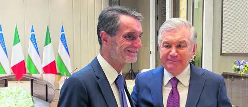 Fontana in Uzbekistan per firmare accordi su tecnologia e turismo