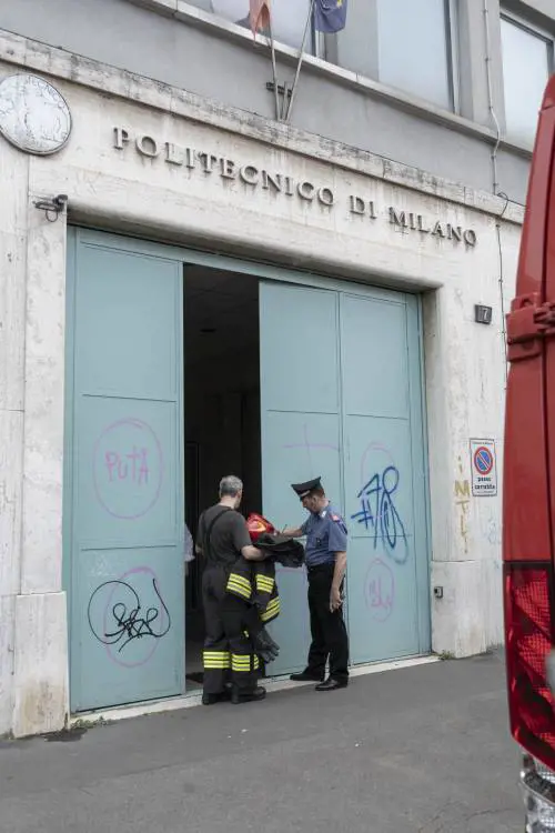 Frigo rotto, allarme esplosione a Ingegneria chimica del Poli