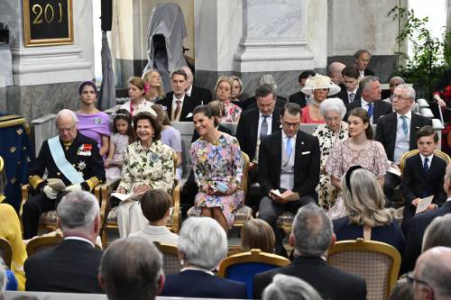 Battezzata Ines, la principessa di Svezia