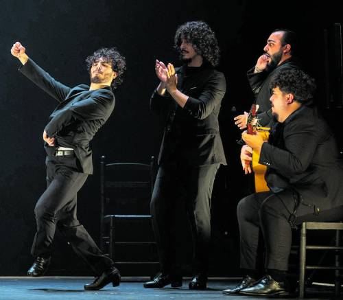 Milano come Siviglia, scene di flamenco