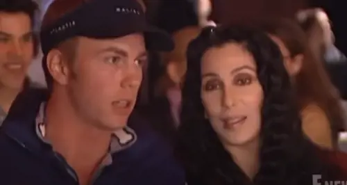 La cantante Cher insieme al figlio, il musicista Elijah Blue Allman