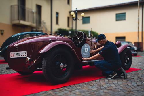 L'Alfa Romeo Zagato dell’Esercito pronta per la “1000 Miglia” 2025