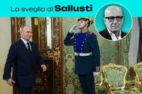 La sveglia di Sallusti - Grand Hotel Cremlino