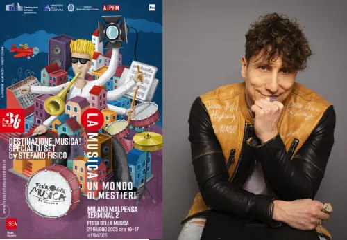 Malpensa, festa della musica con il dj Stefano Fisico