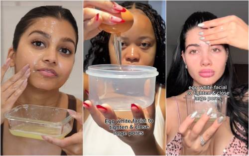 Eggwhitefaccial, il segreto di bellezza di TikTok che tutti provano. Ma è davvero sicuro?
