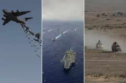Bombardieri, navi da guerra e truppe: tutte le forze Usa in Medio Oriente