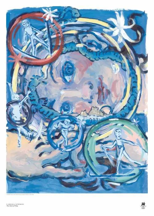 Olimpiadi già nell'aria. In Triennale gli art poster di Milano Cortina 2026