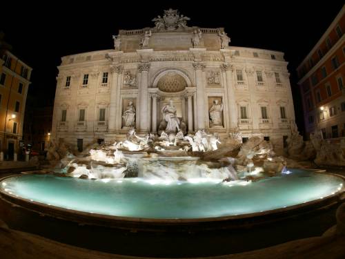 La Fontana di Trevi nella locandina del film mai realizzato da Kauffman