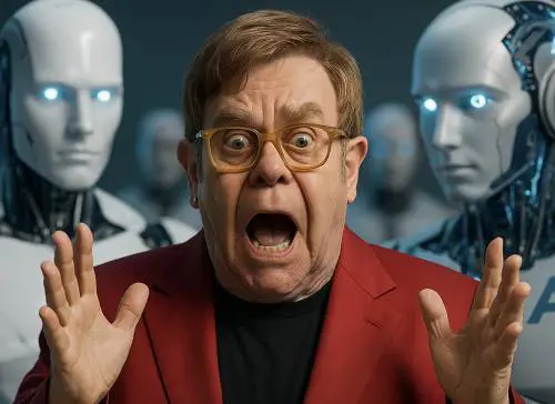 Io, l'AI e Elton John: una riflessione sulla legge approvata nel Regno Unito