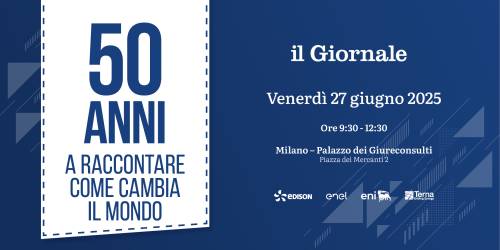 Cinquant'anni di cambiamenti: l'evento del Giornale