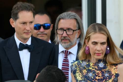 John Elkann e la moglie Lavinia Borromeo