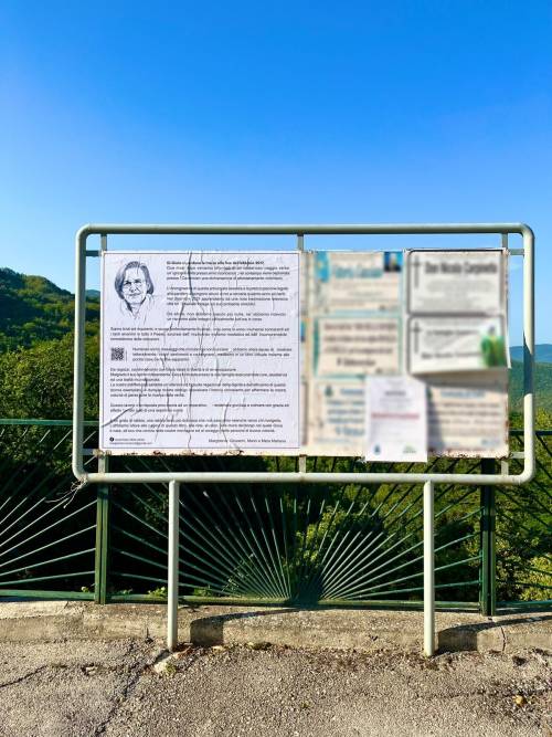 Giovina Mariano, un qr code per non dimenticare