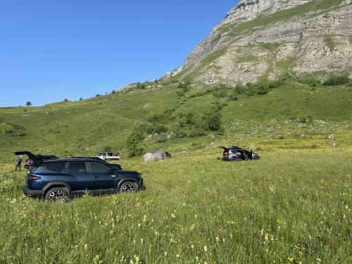 Dacia Bigster, camera con vista sulla natura