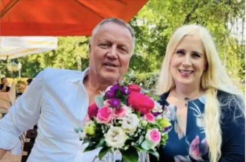 Il principe Harald von Hohenzollern insieme alla moglie Josefa von Hohenzollern